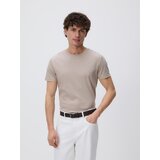 Reserved Usko pamučna majica - bež | shoptok.hr