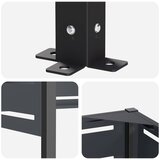  Ekran za kante za smeće 167 x 85 x 113 cm Čelik Antracit | shoptok.hr