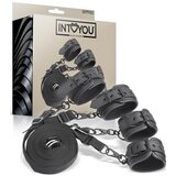 Intoyou Black Shadow Omejitev za vegansko usnjeno posteljo, (21079264) Cene