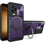 INORCO Ovitek za telefon s stojalom za Infinix Note 12 (2023) 4G/Note 12 Pro 4G, ovitek TPU+PC, odporen proti udarcem, z okencem za drsno lečo, (22035764) Cene