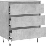 Komoda siva boja betona 60x35x70 cm od konstruiranog drva | shoptok.hr