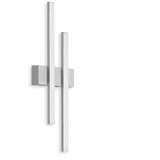 Lampa LED zidna 2x4W 4000K mat srebrena 313004TF
