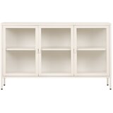 House Nordic Krem željezna vitrina 140x85x40 cm Brisbane – | shoptok.hr