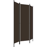 Sobna pregrada s 3 panela smeđa 150 x 180 cm | shoptok.hr