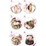Brushworks Heatless Curling Scrunchie elastika za navijanje las 1 kos | Shoptok.si