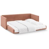Cosmopolitan Design Ružičasta baršunasti sklopiva sofa 209 cm Shannon – | shoptok.hr