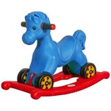 Monkey Gym Gugalnik in jahalnik 2v1 Konj - modra, (5000077077) | Shoptok.si