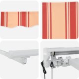  Skrovita tenda Morska plava 400x200 cm | shoptok.hr