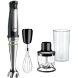 Braun MQ 7025X 0,6 L Potopna mešalnica 1000 W Črna, Nerjaveče jeklo Cene