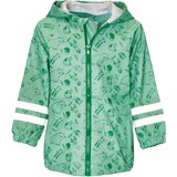 Playshoes Funkcionalna jakna 'Waldtiere' zelena / jabolko / bela | Shoptok.si