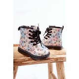 Boto Children's Glitter Boots With Patterns Multicolor Reggie | Shoptok.si