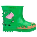 Melissa Škornji MINI Welly + Peppa Pig Boots - Green/Beige Zelena | Shoptok.si