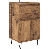 vidaXL Strani šal s predalom Star les 35 x 40 x 70 cm Konstruiran les | Shoptok.si