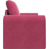 SOFA krevet 2 u 1 vino crvena 98x71x83 cm pliš | shoptok.hr