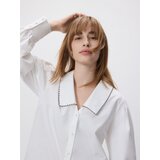 Reserved Pamučna košulja s ovratnikom - bijela | shoptok.hr