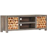 vidaXL TV ormarić sivi 120 x 30 x 40 cm od masivnog drva manga | shoptok.hr