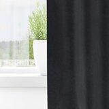  Zavjese za zamračivanje 2 kom. Tamnosiva 140 x 175 cm Baršun | shoptok.hr