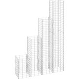 vidaXL Gabionske gredice 4 kom 30 x 30 x 50/100/150/200 cm željezne | shoptok.hr