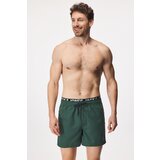 Jack &amp; Jones Kratke kopalne hlače &#039;Fiji&#039; temno zelena cene