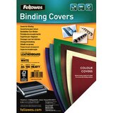 Fellowes Korice za spiralni uvez reljefne 250 g/m2 100/1 bijela | shoptok.hr