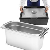 Hendi gastronorm spremnik 1/3 sa ručkama, budget line, gn 1/3, 5,7L, 325x176x(H)150mm | Eponuda.com