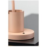Gtv Svetlomodra-rožnata namizna svetilka s kovinskim senčilom (višina 50 cm) Mouse – | Shoptok.si