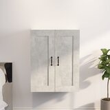 The Living Store Viseča stenska omarica betonsko siva 69,5x32,5x90 cm - Viseča Stenska Omarica, (21435749) Cene