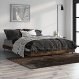  Okvir za krevet boja hrasta 135x190 cm konstruirano drvo | shoptok.hr