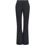 Only Elegantne hlače ONLNELIA HW PINS FLARED PANT CC TLR 15351135 Modra Cene