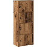  Regal za knjige boja starog drva 40x24x102 cm drveni | Eponuda.com