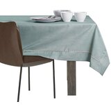 AmeliaHome Stolnjak Vesta s manšetom i obrubom 110x110 cm, mint zelena | shoptok.hr