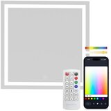 Ksix Aqua Smart Mirror, Nemagljenje 70x70 cm, zvučnik, RGB + Topla bijela | shoptok.hr