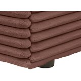 P & B POSTELJA Z VZMETNICO 100 cm x 200 cm , les, tekstil starinsko roza | Shoptok.si