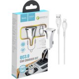 Hoco . Auto punjač sa Lightning kabelom, QC, 2 x USB, 3.1 A - Z31 Universe double port, Lightning Cijene