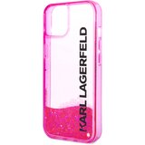 Karl Lagerfeld maska za telefon Hc Liquid Glitter Elong iPhone 11 6.1 roze Cene