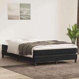 vidaXL Box Spring krevet bez madraca crni 140x210 cm samt | shoptok.hr