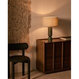 Kave Home Tamno zelena/bež mramorna stolna lampa s tekstilnim sjenilom (visina 57 cm) Vex – | shoptok.hr
