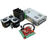 CNC komplet, Nema 23 korak motor, TB6600 gonilnik, 3kit 57HS76, TB6600, (5000160057)