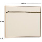 Kave Home Slika z okvirjem/na platnu 100x80 cm Deravia – | Shoptok.si
