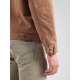 Levi's Prehodna jakna 'Western Shorthorn Trucker Jacket' rjava | Shoptok.si