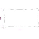  Presvlaka za jastuk 2 pcs HEERLEN Svjetlosiva 40 x 70 cm Bar&amp;scaron;un - Svjetlosiva 40 x 70 cm 2 Slike