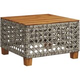 vidaXL 11-dijelni set vrtnih sofa od poliratana s jastucima sivi | shoptok.hr