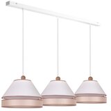  Duolla - Visilica na sajli AVIGNON 3xE27/15W/230V bela/bež | Eponuda.com
