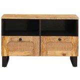 TV ormar s ladicama Smeđa 70 x 33 5 x 46 cm Čvrsto drvo manga | shoptok.hr