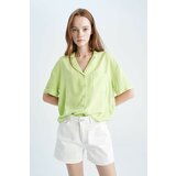 Defacto Relax Fit Pajama Collar Short Sleeve Shirt Cene