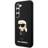 Karl Lagerfeld KLHCS23SSNIKBCK za samsung galaxy S23 5G črn silikonska zaščita - iml nft karls full body Cene