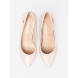 Sergio Leone Pumps beige on a post | ePonuda.com