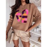 DStreet Sweter damski oversize HARPER kamelowy | shoptok.hr