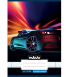 NEBULO speti zvezek za 3. razred, črtasti, A5, 12-32, kul vzorci - avtomobili | Shoptok.si