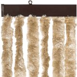 vidaXL Zavesa proti mrčesu bež 90x200 cm šenilja | Shoptok.si